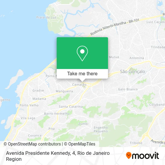 Avenida Presidente Kennedy, 4 map