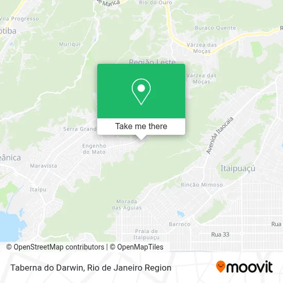 Taberna do Darwin map