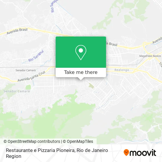 Restaurante e Pizzaria Pioneira map