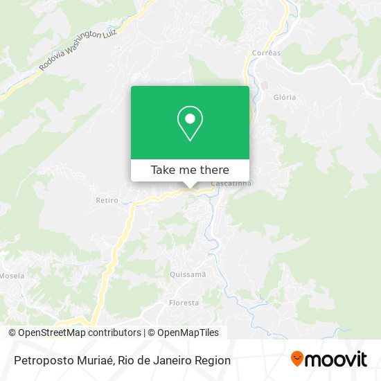 Petroposto Muriaé map