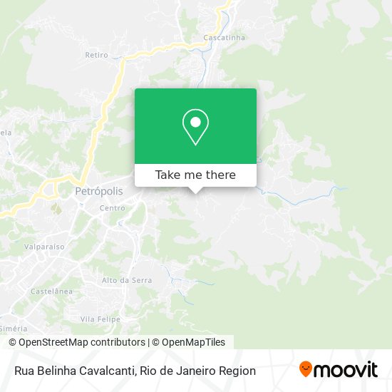 Rua Belinha Cavalcanti map