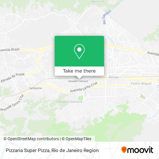 Pizzaria Super Pizza map