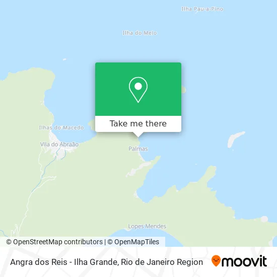Angra dos Reis - Ilha Grande map