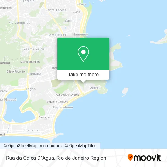 Rua da Caixa D`Água map