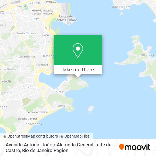 Avenida Antônio João / Alameda General Leite de Castro map