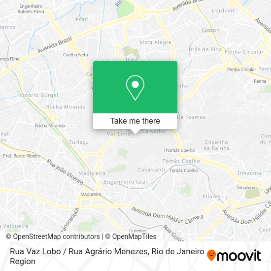 Rua Vaz Lobo / Rua Agrário Menezes map