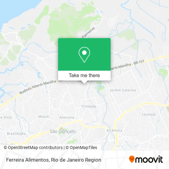 Ferreira Alimentos map