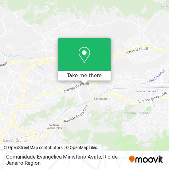 Comunidade Evangélica Ministério Asafe map