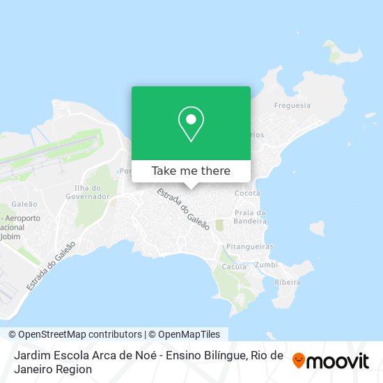 Jardim Escola Arca de Noé - Ensino Bilíngue map