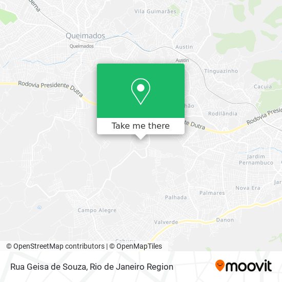 Rua Geisa de Souza map