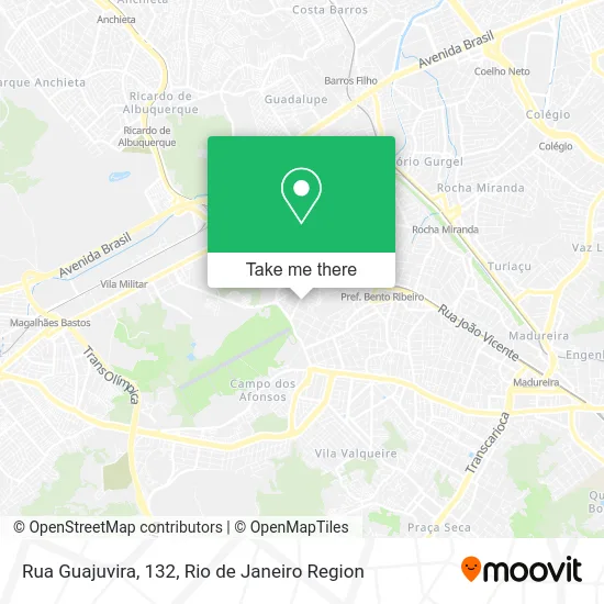 Rua Guajuvira, 132 map