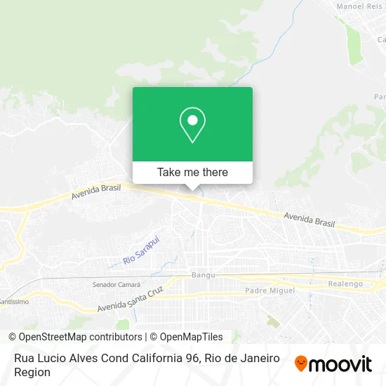 Rua Lucio Alves Cond California 96 map