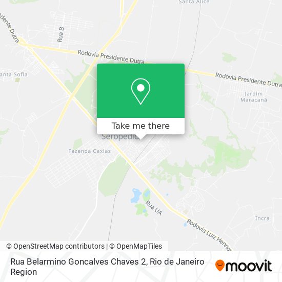 Rua Belarmino Goncalves Chaves 2 map