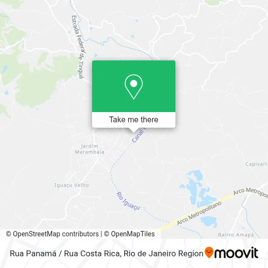 Rua Panamá / Rua Costa Rica map
