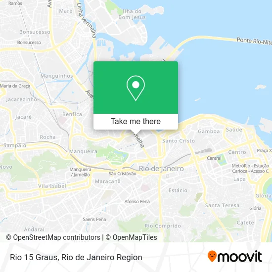 Rio 15 Graus map