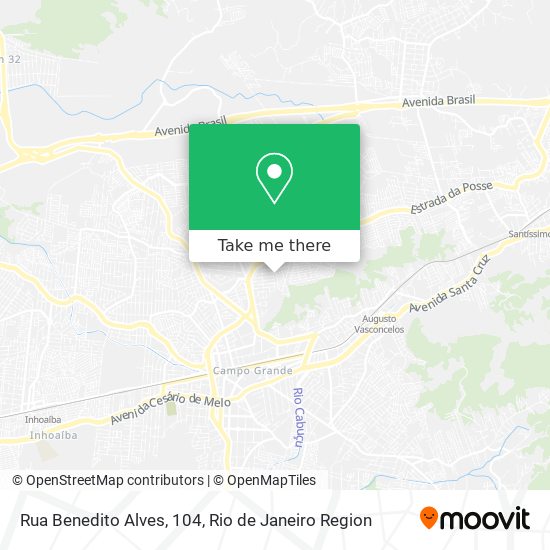 Rua Benedito Alves, 104 map