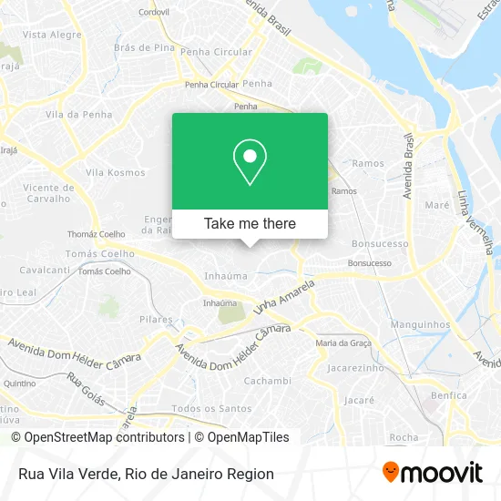 Rua Vila Verde map