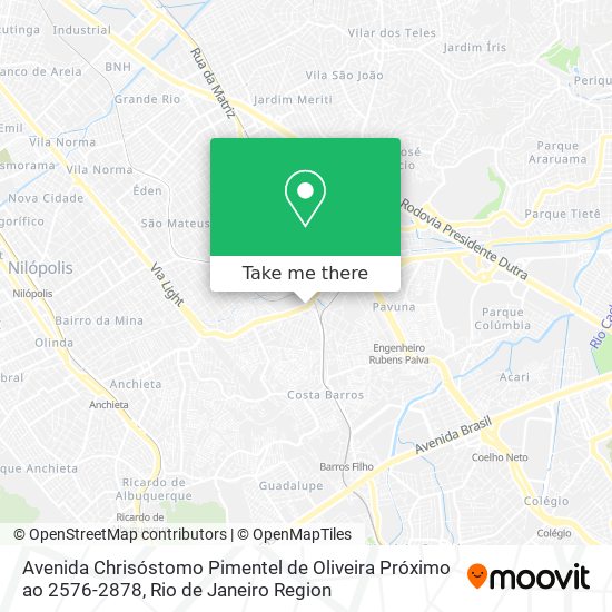 Avenida Chrisóstomo Pimentel de Oliveira Próximo ao 2576-2878 map