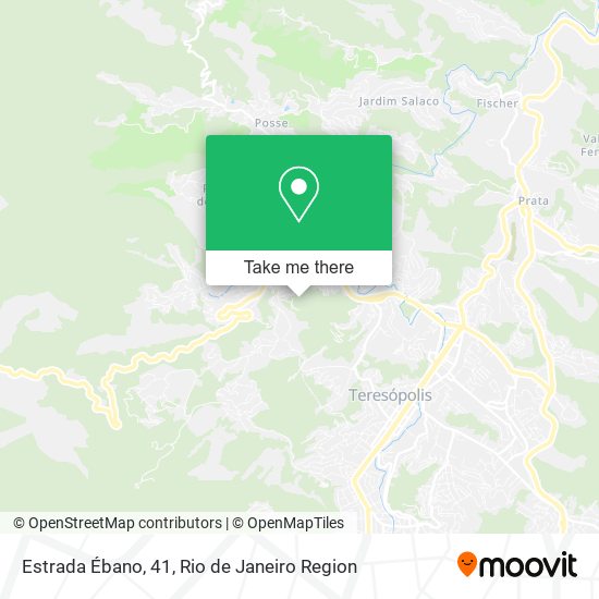 Estrada Ébano, 41 map