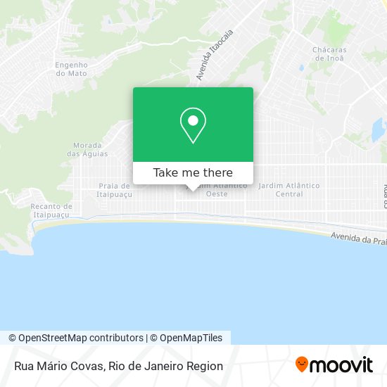 Rua Mário Covas map