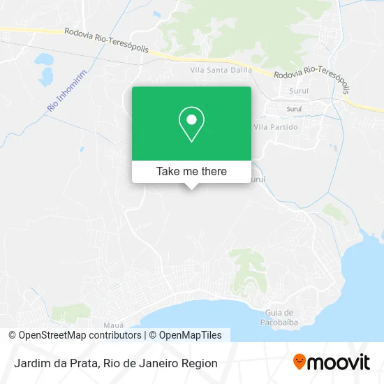 Jardim da Prata map