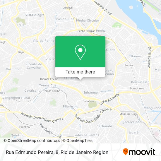 Rua Edmundo Pereira, 8 map