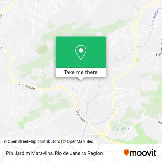 Pib Jardim Maravilha map