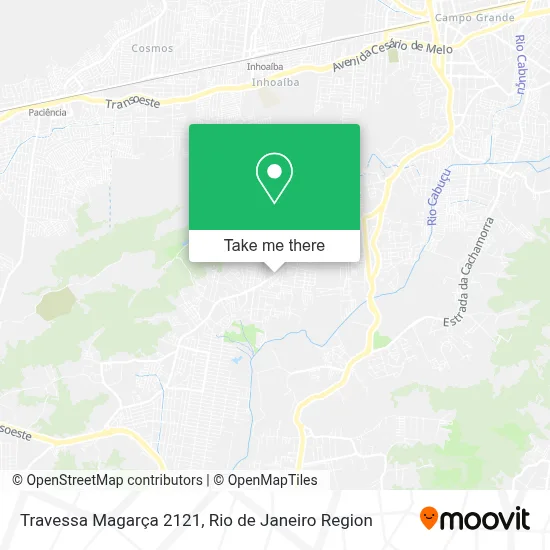 Travessa Magarça 2121 map