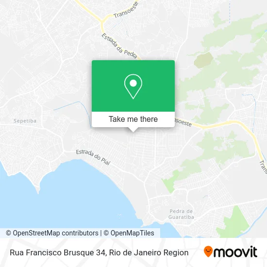 Rua Francisco Brusque 34 map