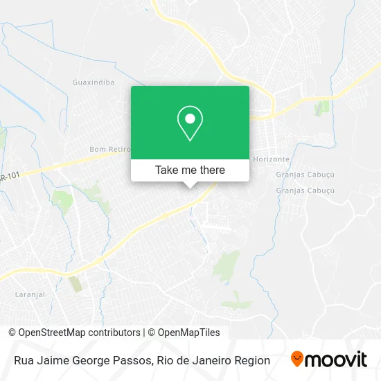 Rua Jaime George Passos map