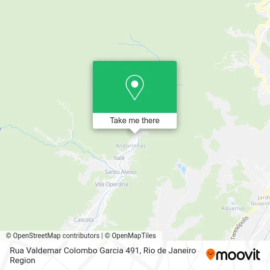 Rua Valdemar Colombo Garcia 491 map