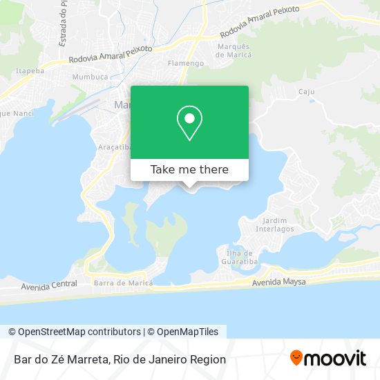 Bar do Zé Marreta map