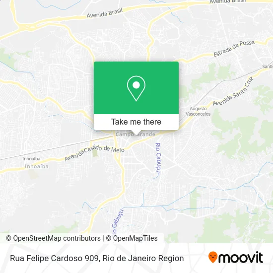 Rua Felipe Cardoso 909 map