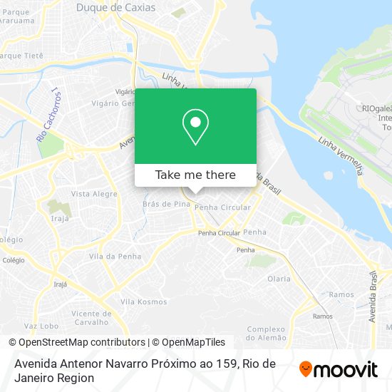 Avenida Antenor Navarro Próximo ao 159 map