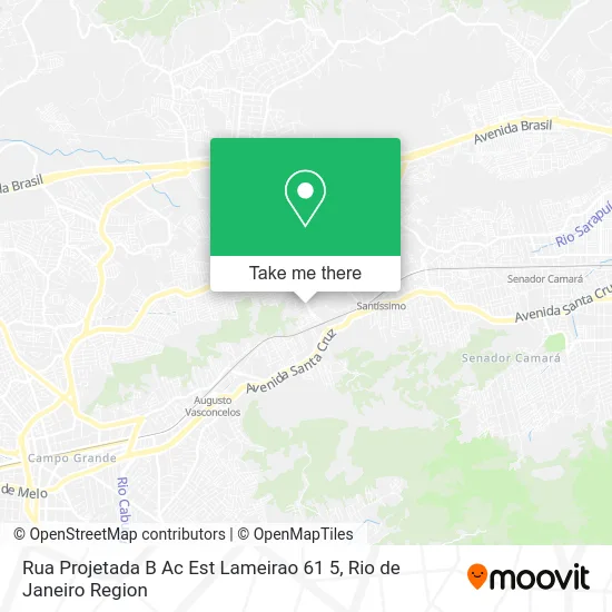 Rua Projetada B Ac Est Lameirao 61 5 map