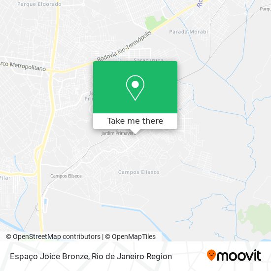 Espaço Joice Bronze map