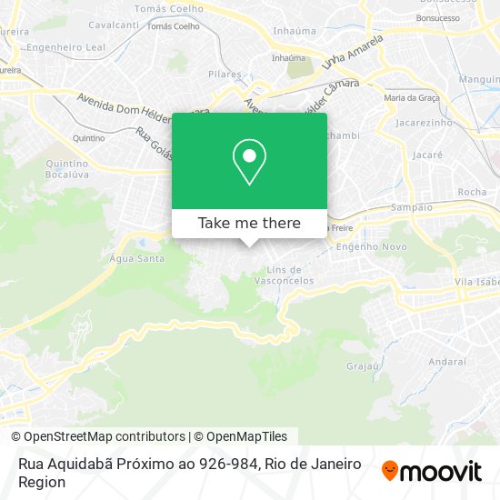 Rua Aquidabã Próximo ao 926-984 map