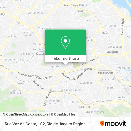 Rua Vaz da Costa, 102 map