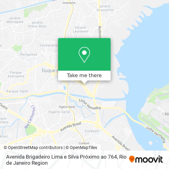 Avenida Brigadeiro Lima e Silva Próximo ao 764 map