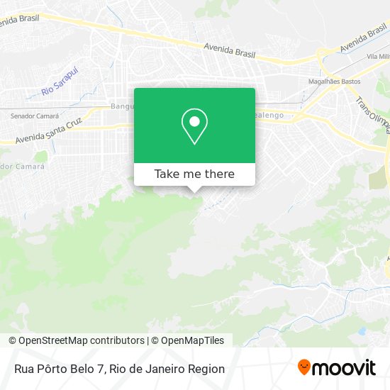 Mapa Rua Pôrto Belo 7