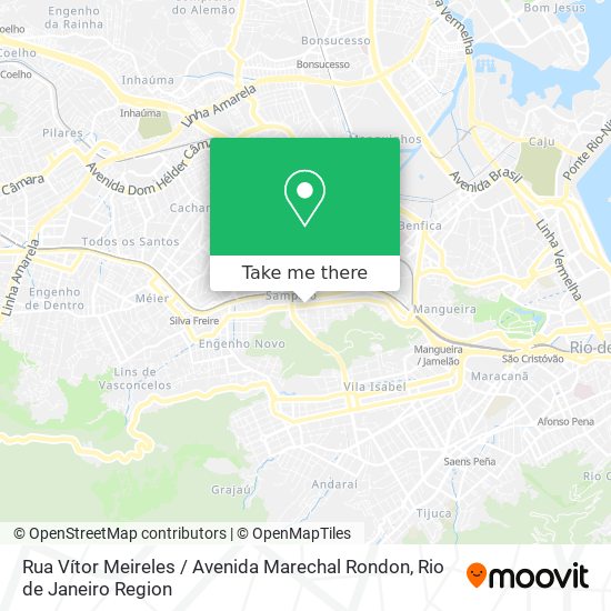 Rua Vítor Meireles / Avenida Marechal Rondon map