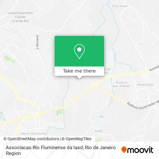 Associacao Rio Fluminense da Iasd map