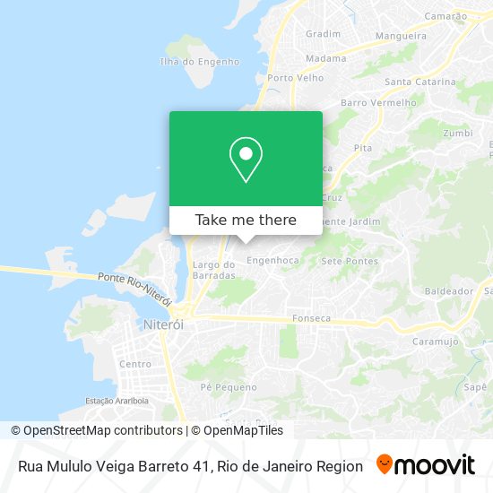 Mapa Rua Mululo Veiga Barreto 41