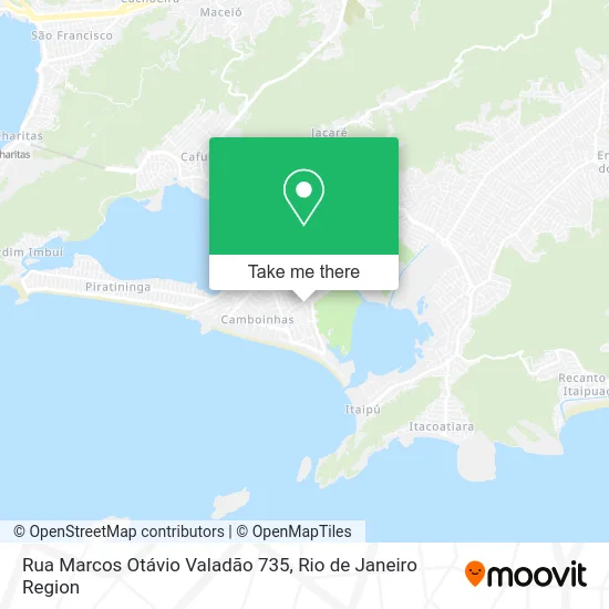 Rua Marcos Otávio Valadão 735 map
