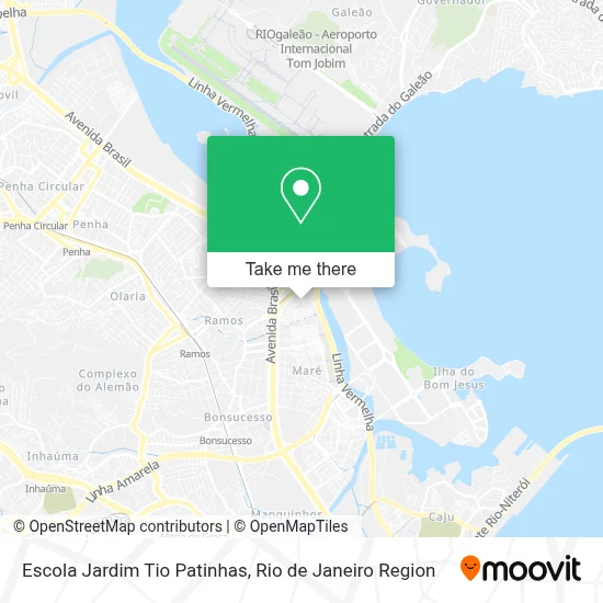 Escola Jardim Tio Patinhas map