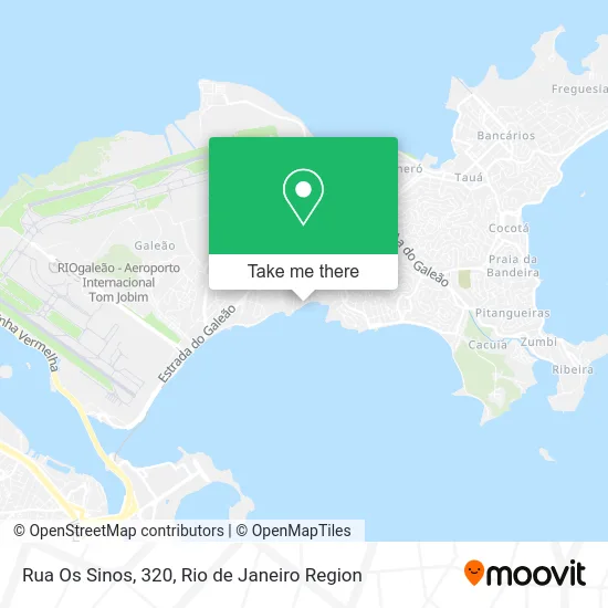 Rua Os Sinos, 320 map