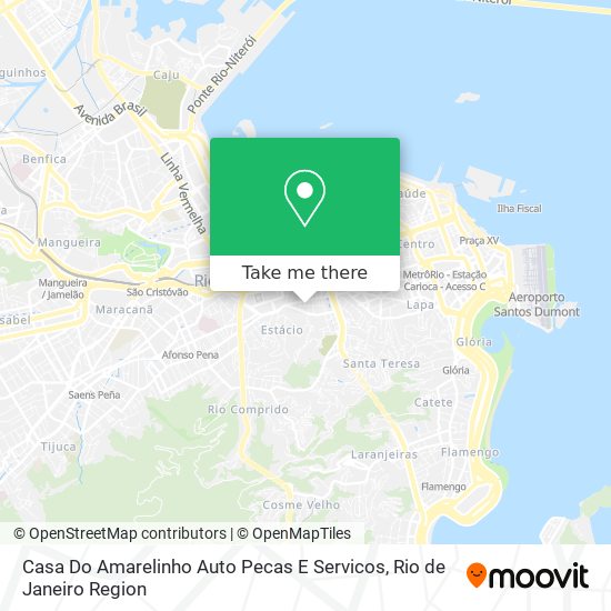 Casa Do Amarelinho Auto Pecas E Servicos map