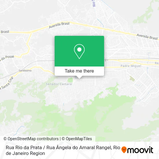 Rua Rio da Prata / Rua Ângela do Amaral Rangel map