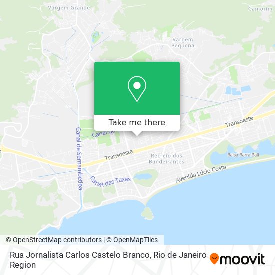 Rua Jornalista Carlos Castelo Branco map