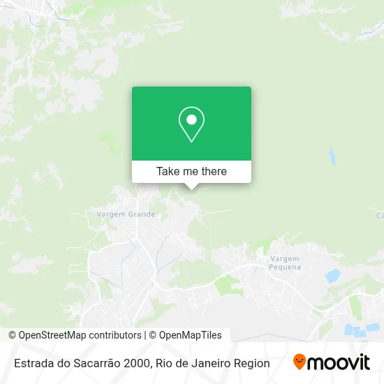 Estrada do Sacarrão 2000 map